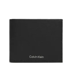 Большой мужской кошелек Calvin Klein CK Must Bifold 5cc с монетой K50K511381 CK Black Pique BEH