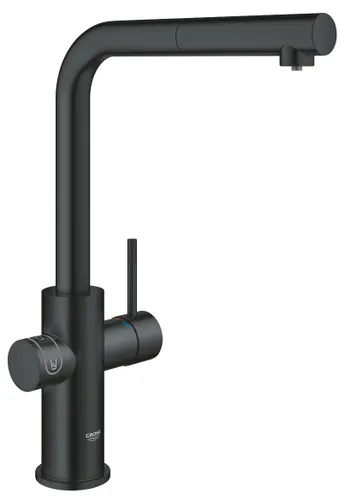 Bateria GROHE Blue Home 31539KS0 z filtrem Aksamitna czerń