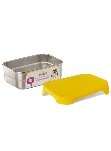 Pojemnik na jedzenie Affenzahn Lunchbox Stainless Steel - tiger