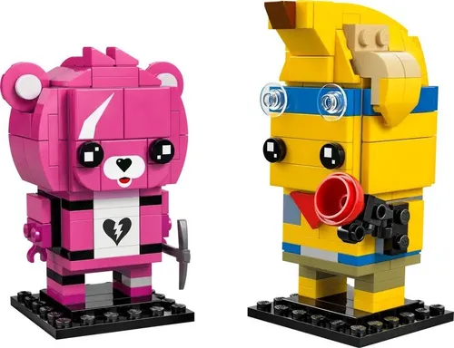 LEGO 40760 BrickHeadz Przygodowy Skórek z Tropików I Dowódczyni Drużyny Przytulanek