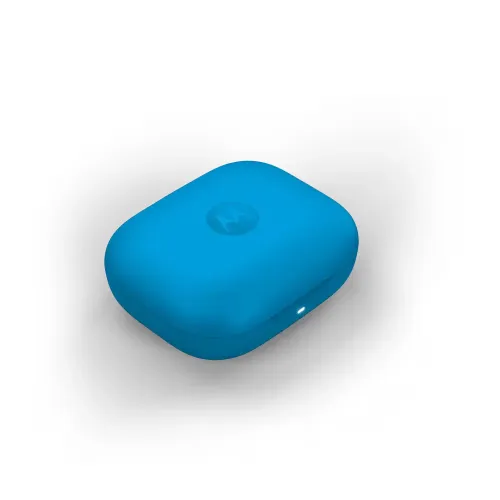 Słuchawki bezprzewodowe Motorola Moto Buds Bass Blue Jewel Dokanałowe Bluetooth 5.3 Niebieski