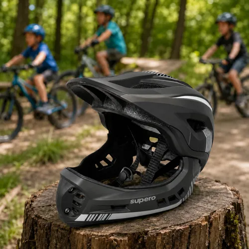 Kask rowerowy dla dziecka rozmiar M, dziecięcy motor dzieci motocyklowy