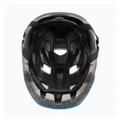 Kask rowerowy dziecięcy MET Hooray blue monster glossy