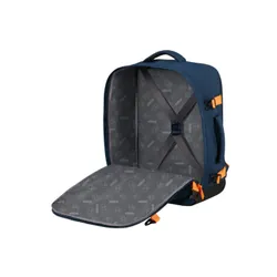 Рюкзак для ручной клади American Tourister Take2Cabin MS для Wizz Air - navy / radiant orange