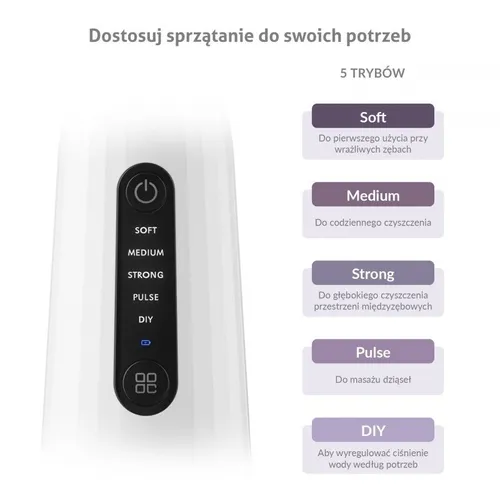 Irygator TRUELIFE AquaFloss Compact C200 Biały