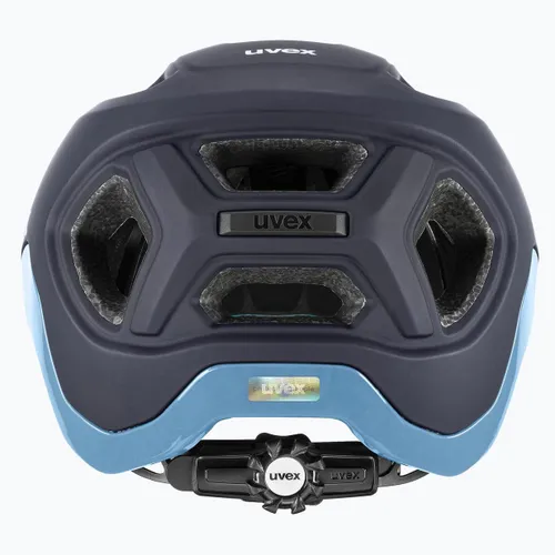 Kask rowerowy UVEX React deep space/azure matt