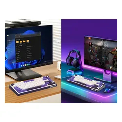 Klawiatura ROYAL KLUDGE R75 Blackberry Mousse K Silver Switch