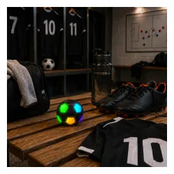 Głośnik Bluetooth Musicmate MM-SB40-B FootballWave LED 5W Czarny