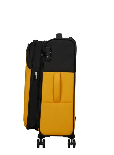 Walizka średnia American Tourister Daring Dash EXP - black / yellow