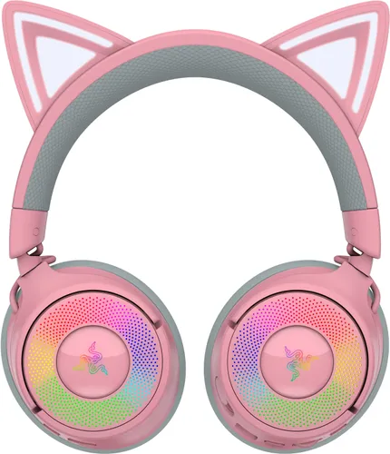 Słuchawki RAZER Kraken Kitty V3 Pro Różowo-szary