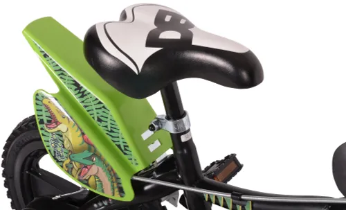 Rower dziecięcy DINO BIKES Dinozaury 14 cali dla chłopca Czarny