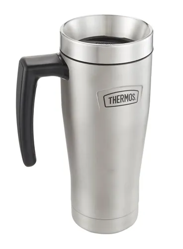 Kubek termiczny z uchwytem Thermos Icon Mug 0,47 l - matte stainless steel