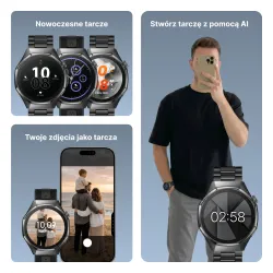 Smartwatch Forever SW-720 xBase Czarny