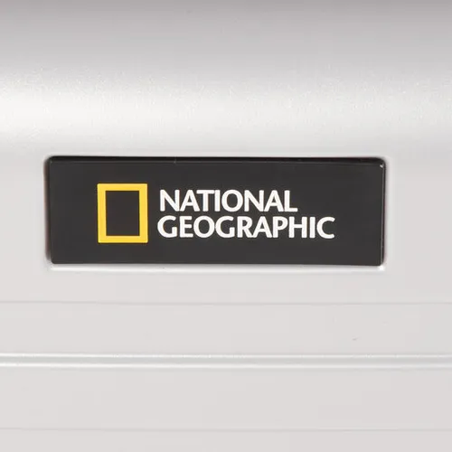 Небольшой жесткий чемодан National Geographic Luggage N164HA.60.23 серебро