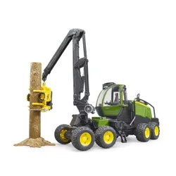 BRUDER Harwester John Deere 1270G z konarem drzewa