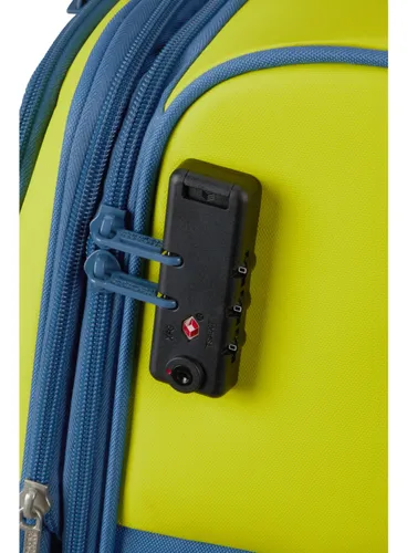 Большой расширенный чемодан American Tourister Daring DASH EXP-lime / coronet