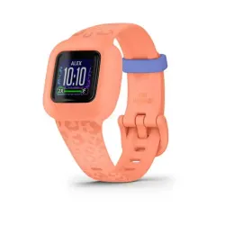 Smartband Garmin Vivofit jr. 3 Peach Leopard