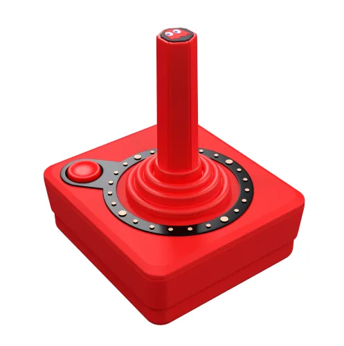 Joystick Atari CX40+ Pac-Man Edition do Atari 2600+ / 7800+ Bezprzewodowy Czerwony