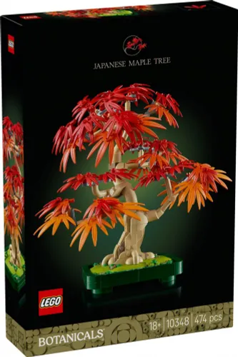 LEGO Klocki Botanicals 10348 Klon palmowy bonsai