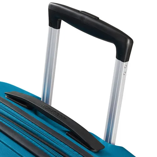 Средний расширяемый чемодан American Tourister Bon Air DLX-seaport blue