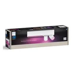 Oświetlenie punktowe Philips Hue White and Color Ambiance Centris 2 Biały