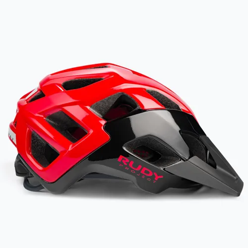 Kask rowerowy Rudy Project Crossway black/red shiny