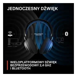 Słuchawki bezprzewodowe z mikrofonem SteelSeries Arctis Nova 7P Wireless Nauszne Biały