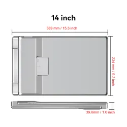 Monitor Extralink Smart Life S7 2-Screen 14" Full HD IPS 60Hz do laptopa 12" do 17,3"