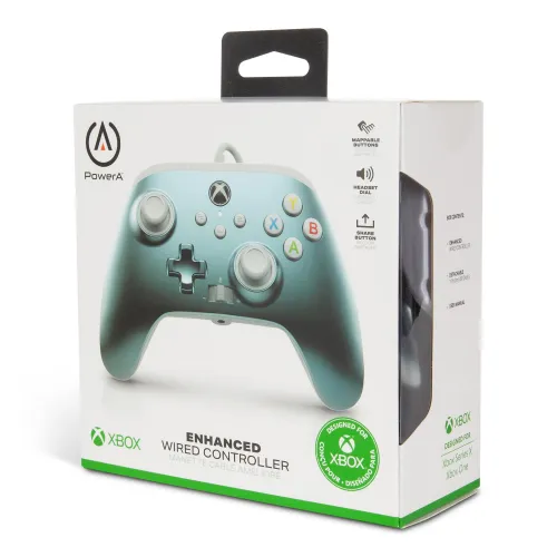 Powera Enhanced Metallic Ice Pad для Xbox Series X / S, Xbox One, ПК-проводной