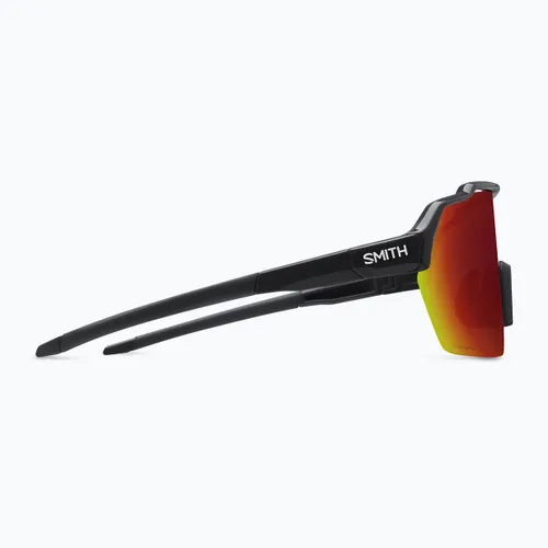 Okulary przeciwsłoneczne Smith Shift Split MAG black/chromapop red mirror/clear