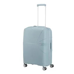 Walizka średnia American Tourister StarVibe EXP - azzurro speckles