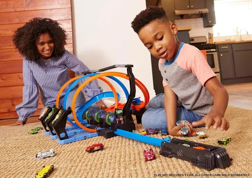 Hot Wheels Zestaw Pętle Grozy Tor FTB65 Mattel Po Zwrocie