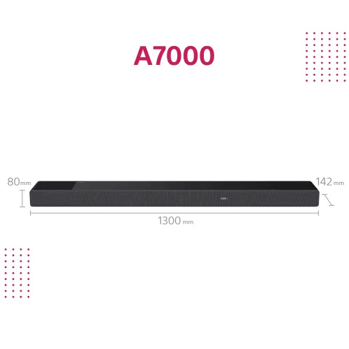 Звуковая панель Sony HT - A7000 7.1.2 Wi - Fi Bluetooth AirPlay Chromecast Dolby Atmos DTS X