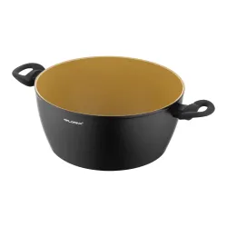 Garnek aluminiowy nieprzywierający z pokrywką FLORINA AMVEGAN 4,8 l