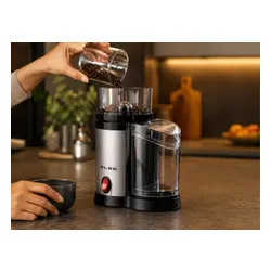 Młynek Do Kawy Elektryczny Żarnowy Grinder Mocny 150W 100 g Cicha Praca