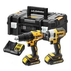 Zestaw elektronarzędzi akumulatorowych 18V DeWalt DCK2059D2T