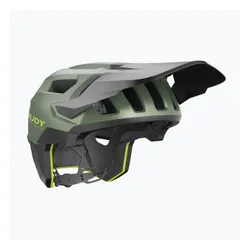 Kask rowerowy Rudy Project Terraform met.olive/black/acid green matte