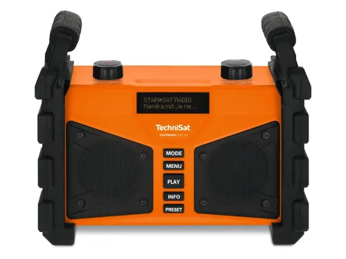 Radioodbiornik TechniSat DigitRadio 230 OD Radio FM DAB+ Bluetooth Pomarańczowy