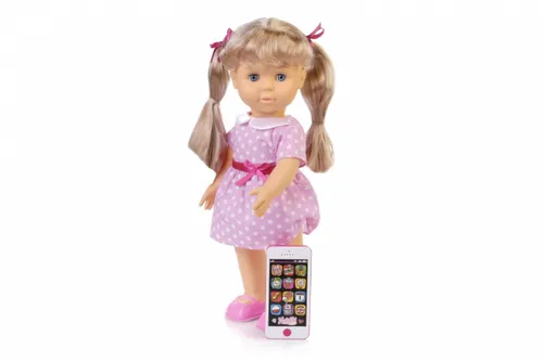 Artyk Lalka Natalia chodząca ze smartfonem 41cm