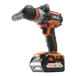 AEG Powertools Darbeli Matkap Bsb18cbllı-502C (+2 adet 5Ah pil + şarj cihazı)