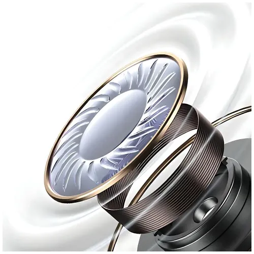 Słuchawki bezprzewodowe USAMS X-DON Dual TWS Dokanałowe Bluetooth 5.3 ENC Fioletowy