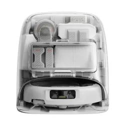 Robot sprzątający DJI Romo P Funkcja mopowania Stacja oczyszczająca Tworzenie mapy pomieszczenia 56,64dB