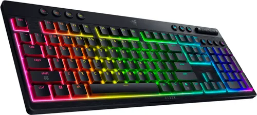 Klawiatura RAZER BlackWidow V4 Low-profile HyperSpeed Yellow Switch