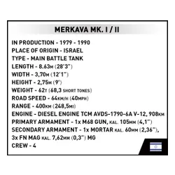 Klocki Cobi Armed Forces Merkava MK.I/II