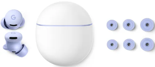 Słuchawki dokanałowe GOOGLE Pixel Buds 2a ANC Lawendowy