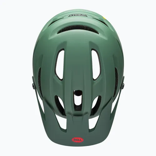 Kask rowerowy Bell 4Forty gloss dark green/infrared