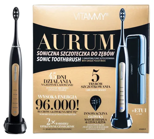 Szczoteczka soniczna VITAMMY Aurum TB9051K