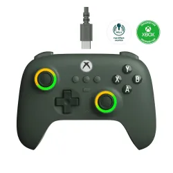 Pad 8BitDo Ultimate C Wired do PC, Xbox Przewodowy Zielony