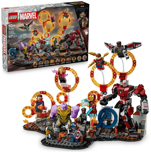 LEGO 76323 Marvel Avengers Koniec gry — ostateczna bitwa