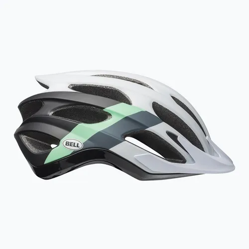 Kask rowerowy Bell Drifter matte gloss white black/mint
